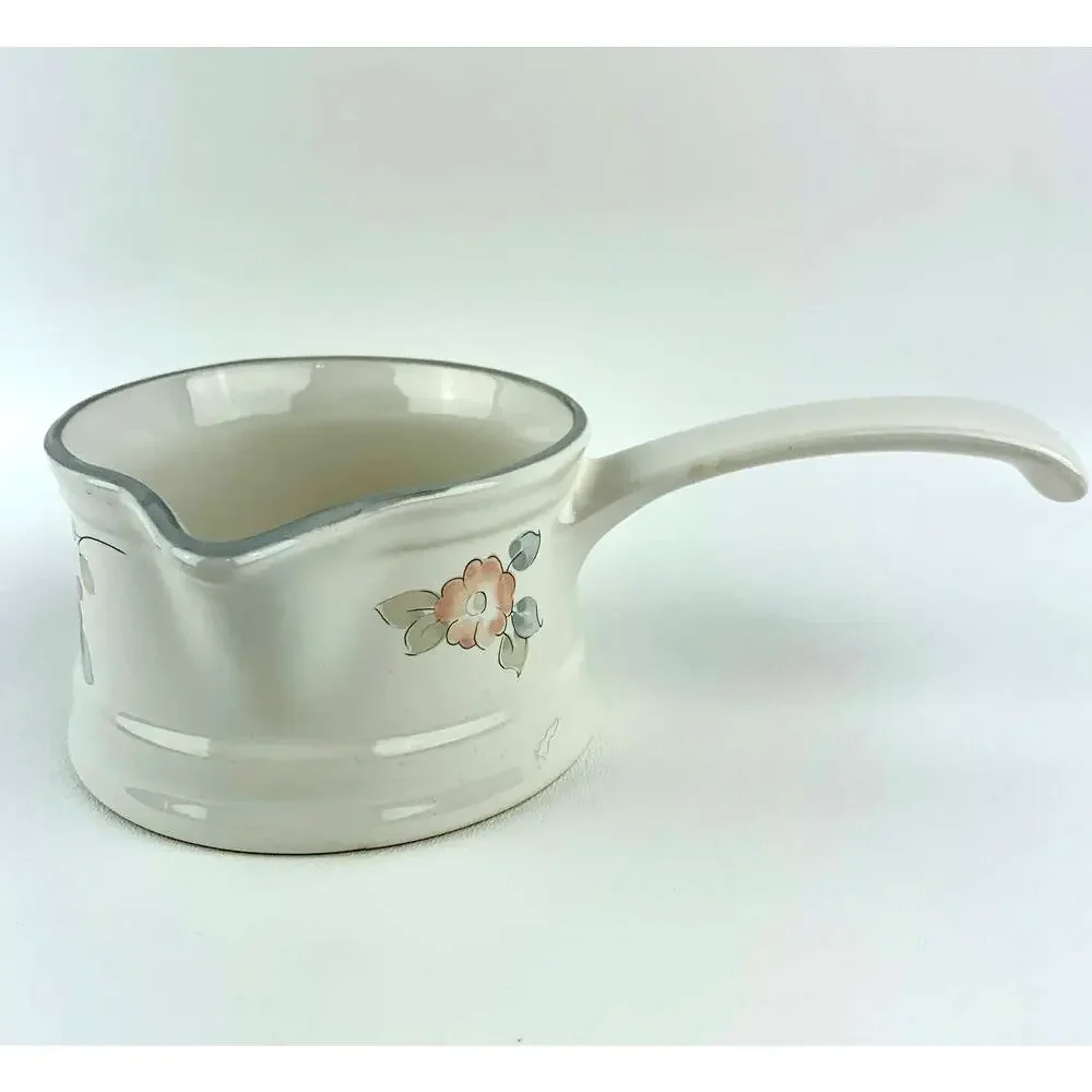 Pfaltzgraph‎ Vintage USA Gravy Boat Wyndham Pattern Stick Handle